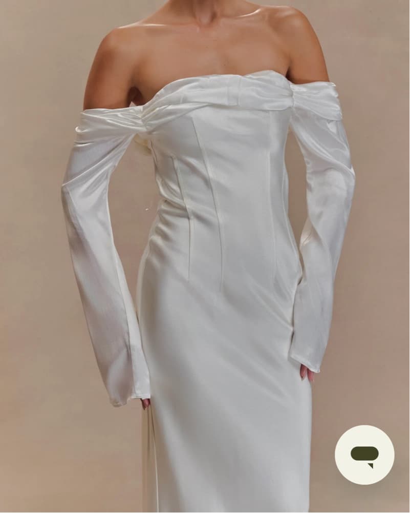 Meshki Giselle Off The Shoulder White - Image 4