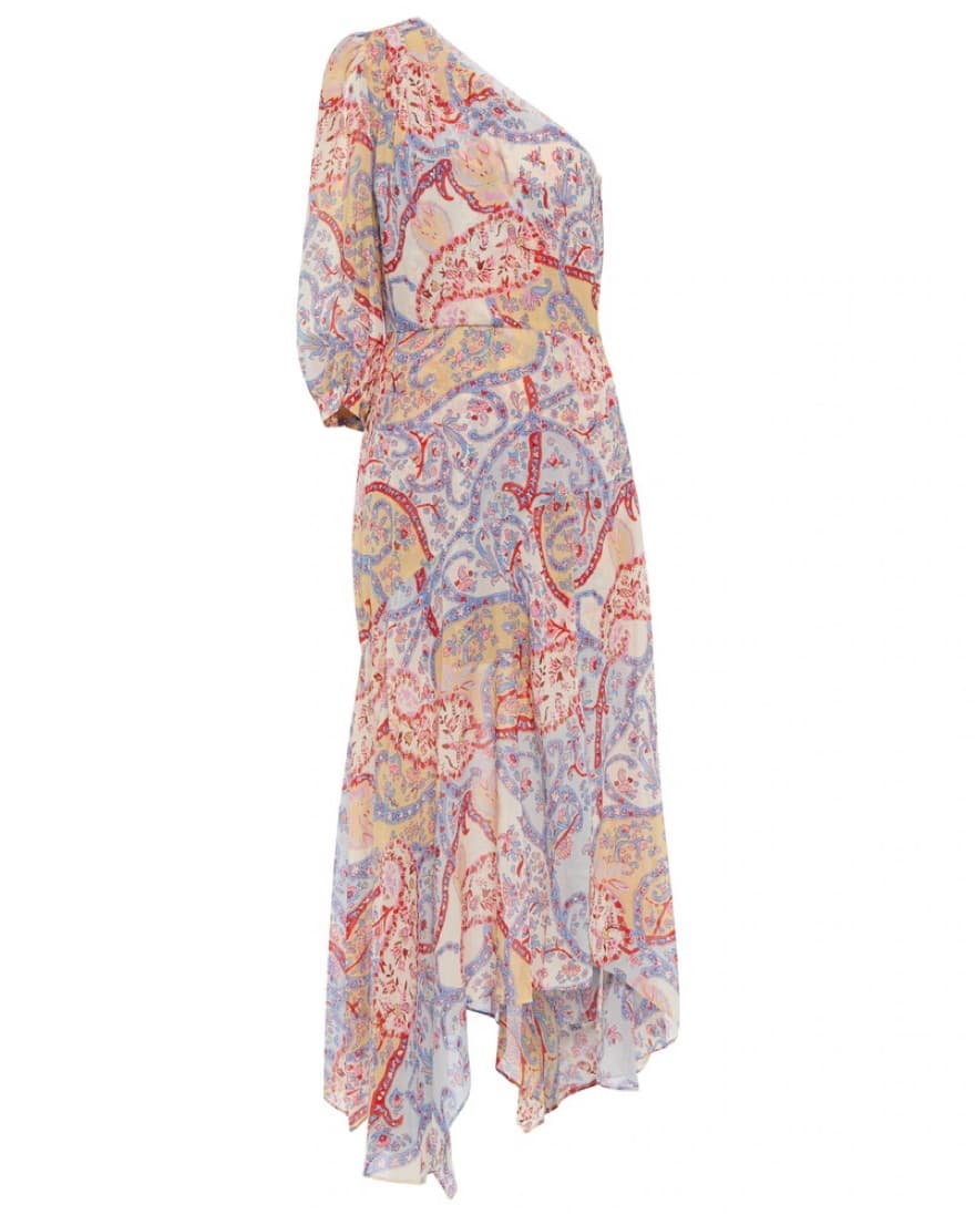 Veronica Beard Kimber Floral Midi Dress - Image 2