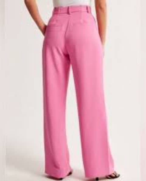Abercrombie & Fitch Pink Pants - Image 3