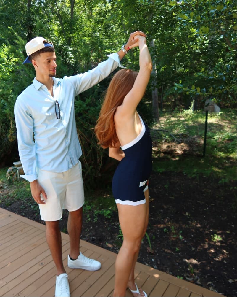 Chic Navy & White Nautical Romper - Image 4