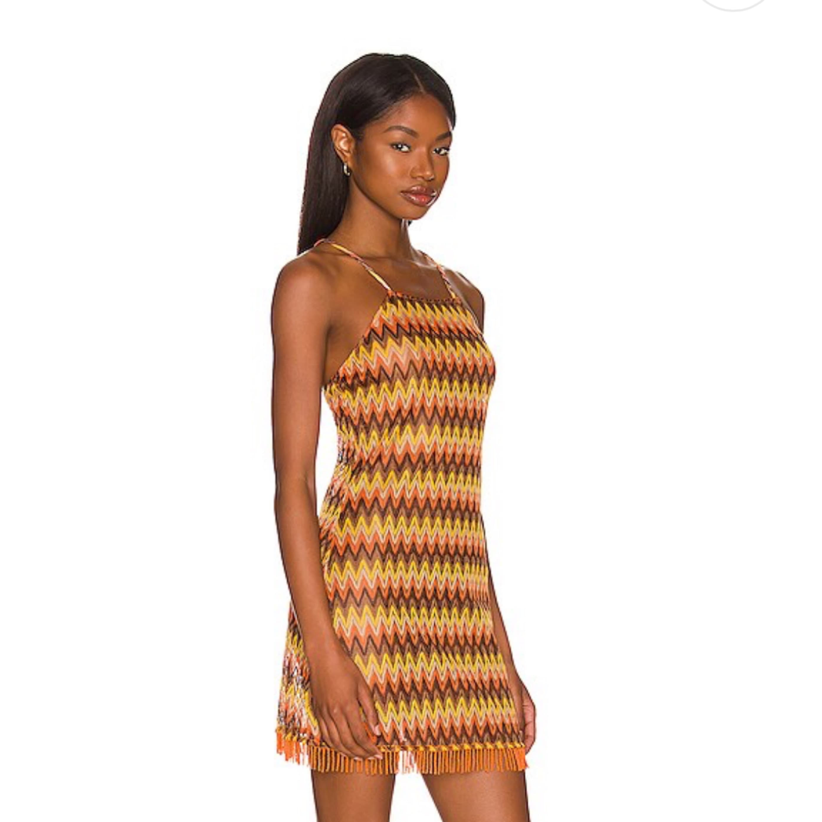 House of Harlow 1960 Beaded Missy Dress - Image 2