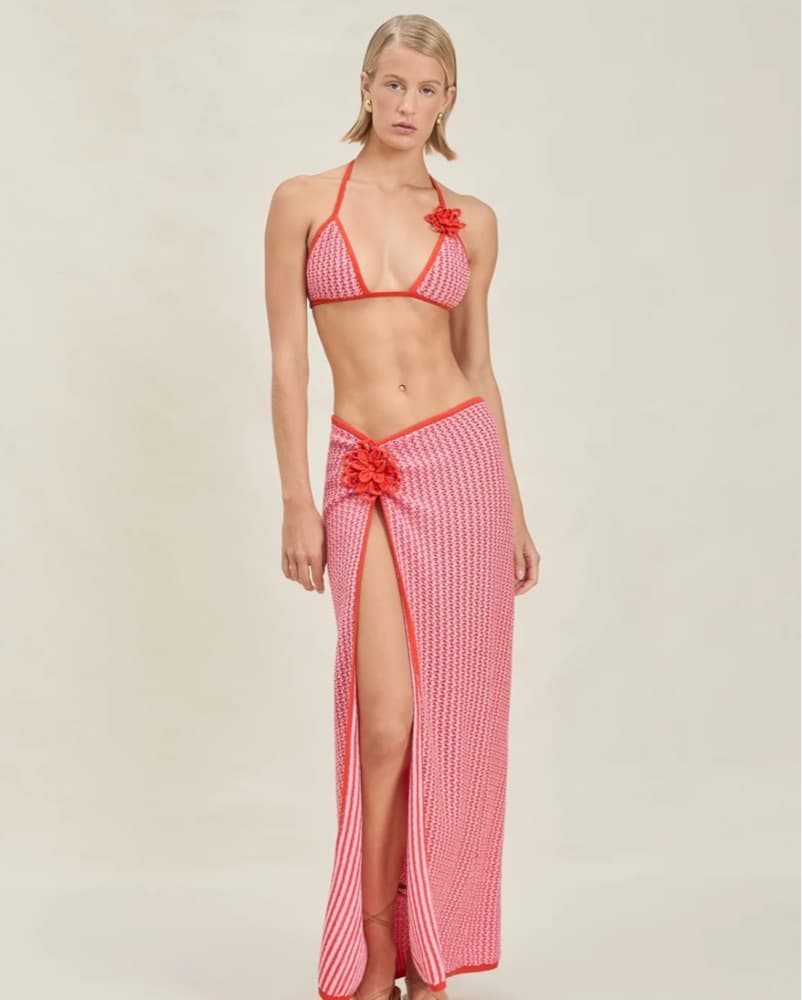 Devon Windsor-Magnolia Skirt+ Bikini Set - Image 1