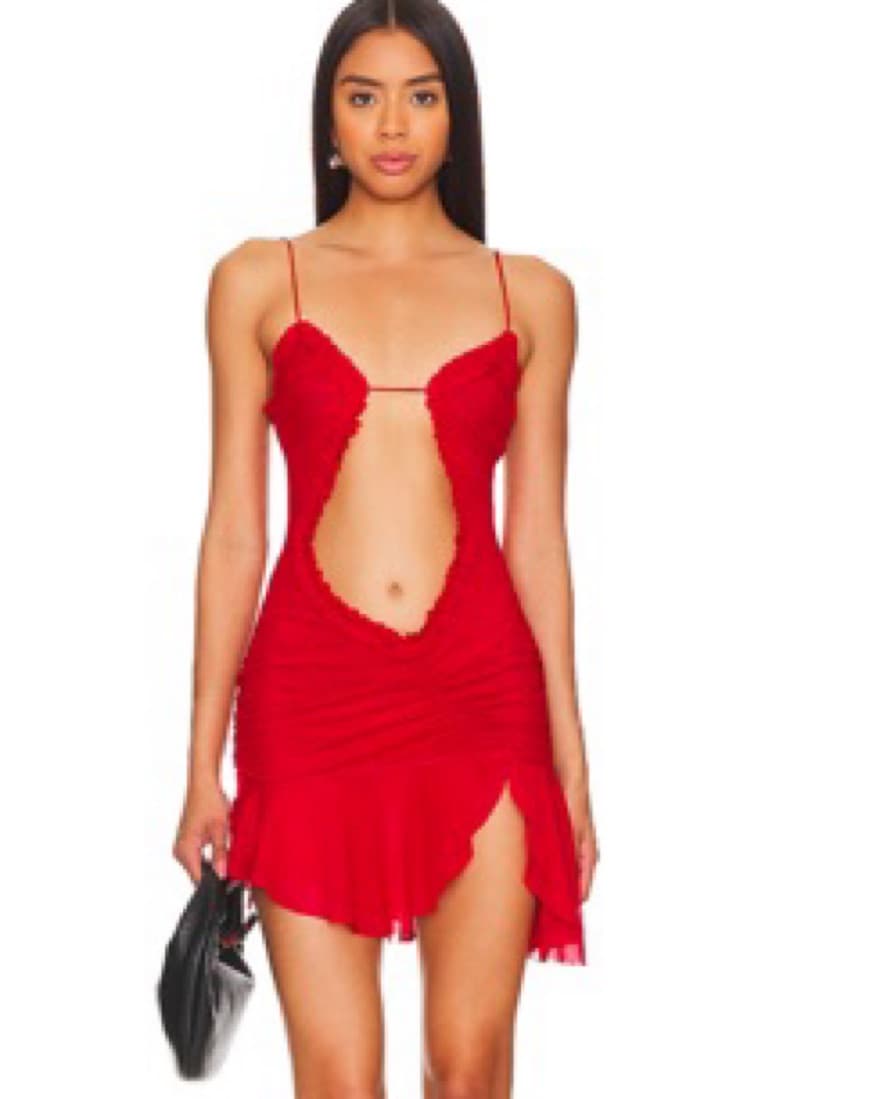 Red mini dress - Image 2