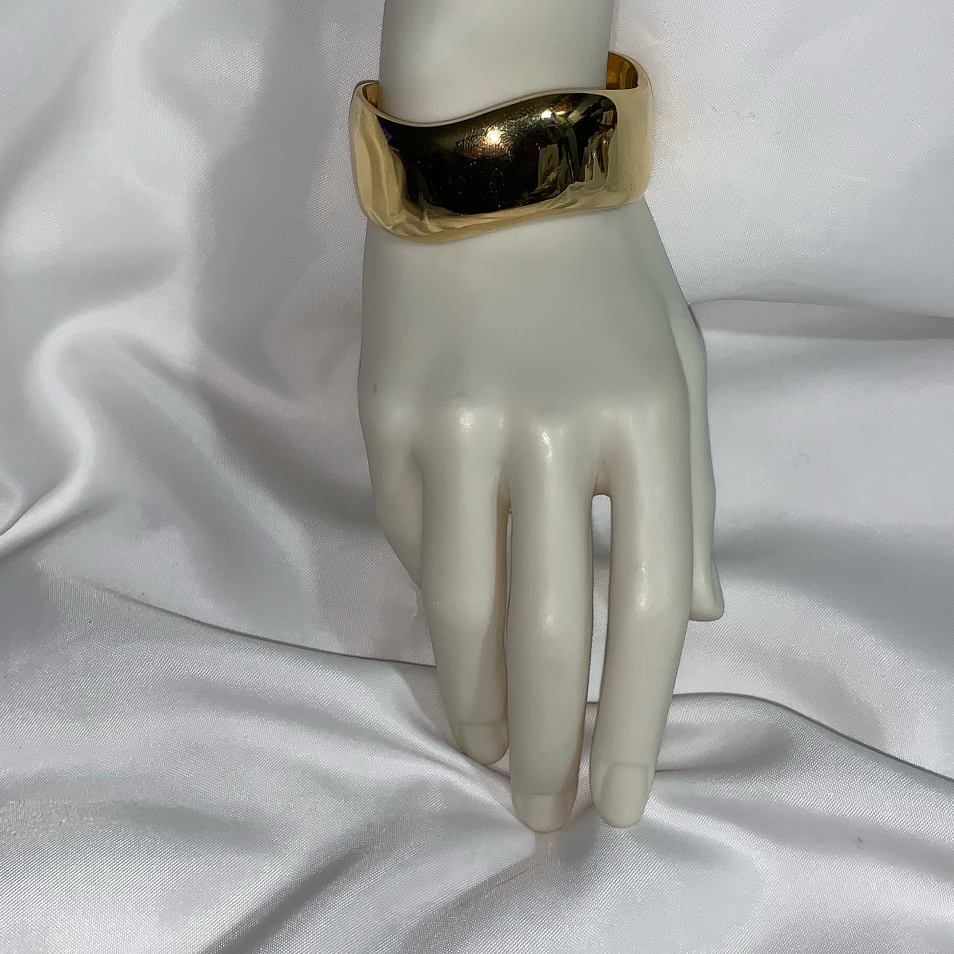 Saint Laurent "wave" cuff bracelet  - Image 5