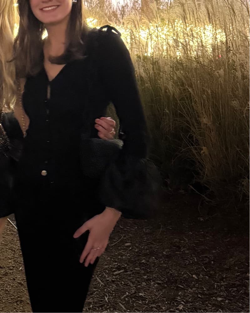 Black Maeve Long Sleev Sweater  - Image 2