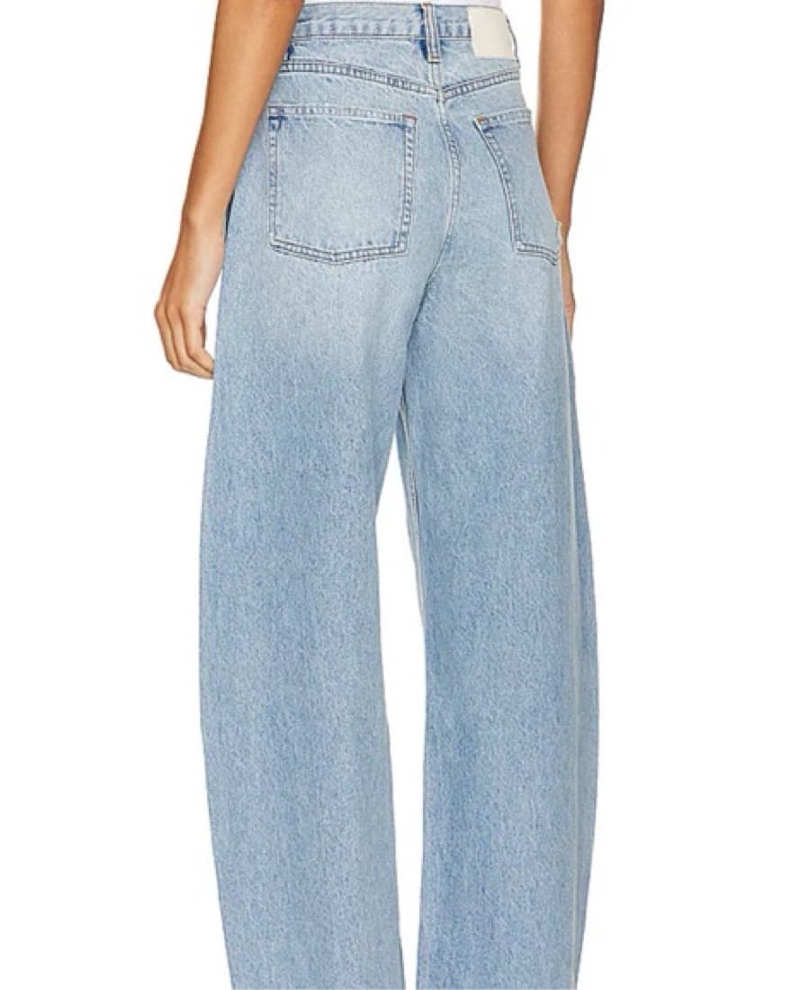Paola Barrel Leg Jean in Skyline - Image 4