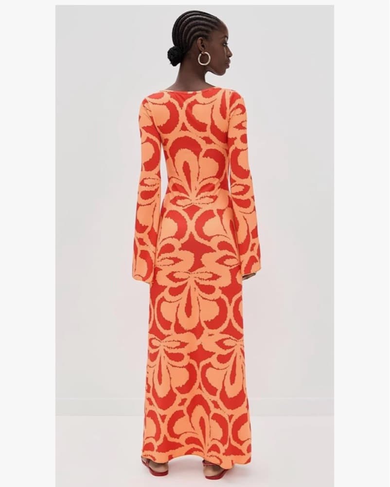 EYWASOULS Diana Bell Dress - Tropical  - Image 2