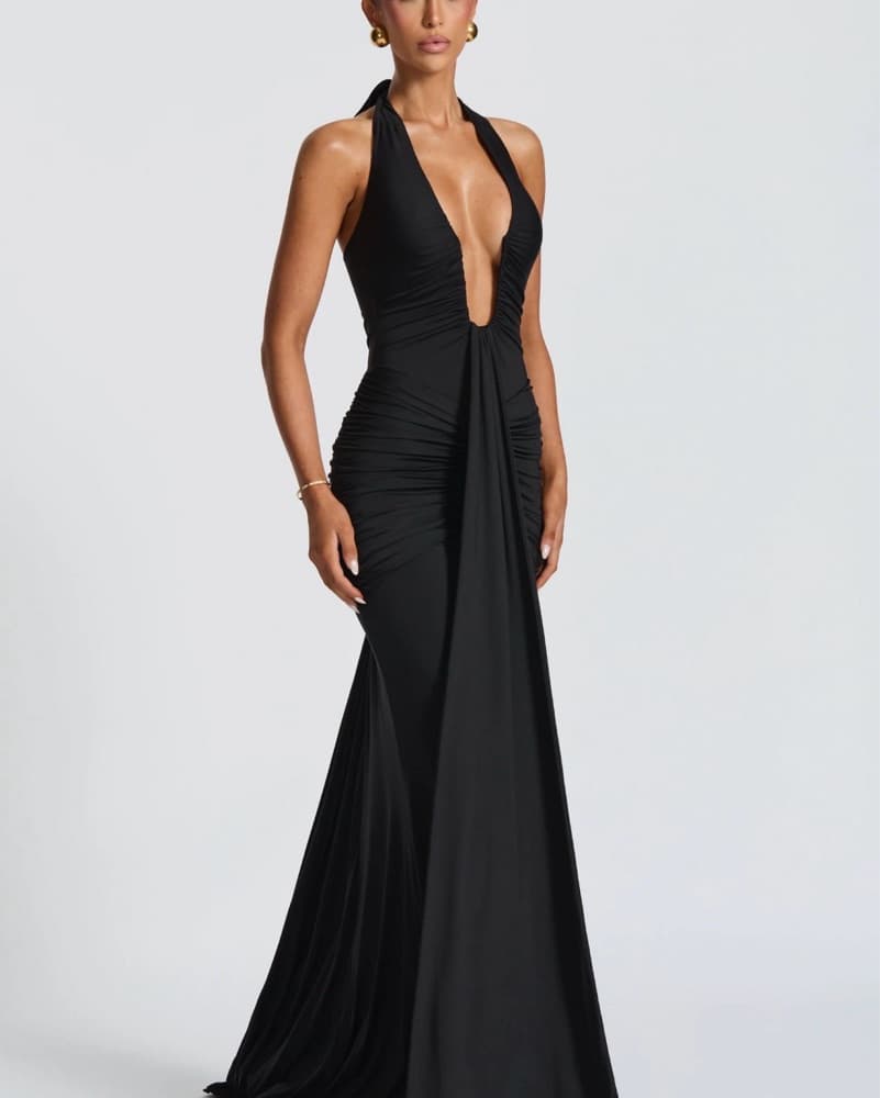Black Babyboo Maxi Dress - Image 2