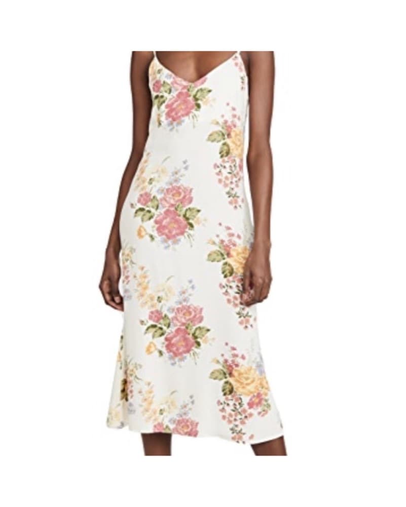 Reformation Boston Dress Bouquet Midi Sl - Image 2