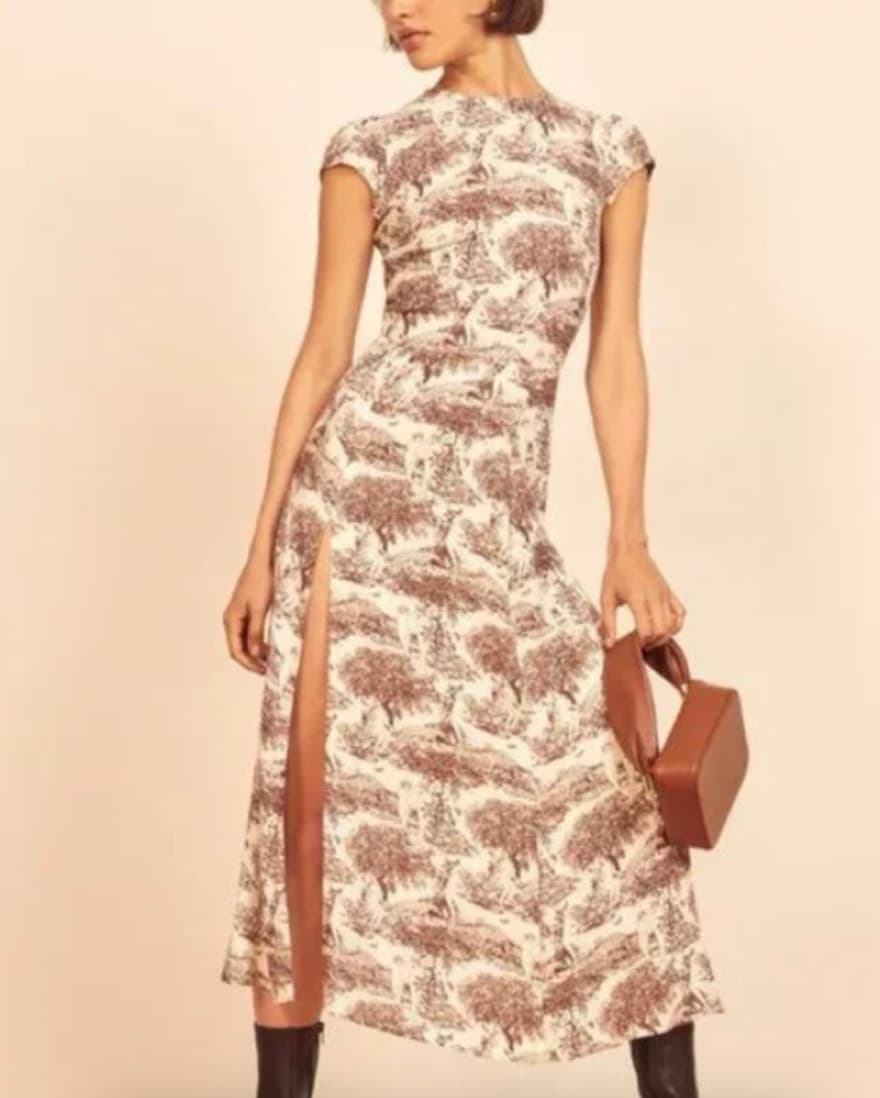 Reformation Gavin Dress Rousseau - Image 2