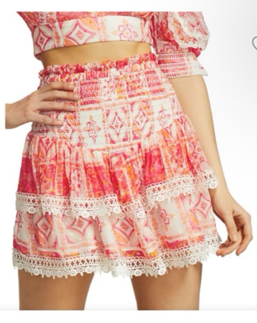 HEMANT & NANDITA Costal Printed Ruffle M - Image 1