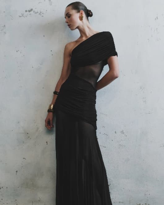 Meshki Dallas One Shoulder Maxi Dress - Image 3