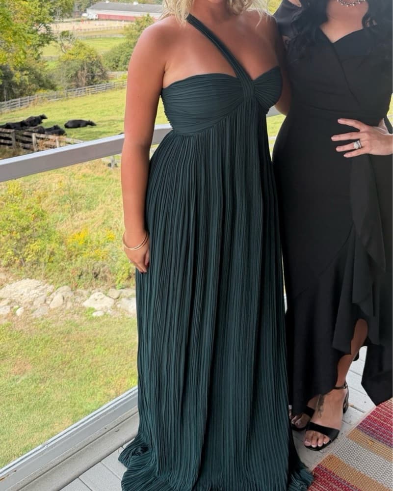 green lulus dress - Image 2