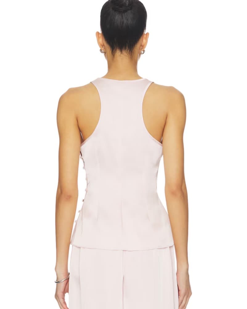 Light Pink Satin Top - Image 3