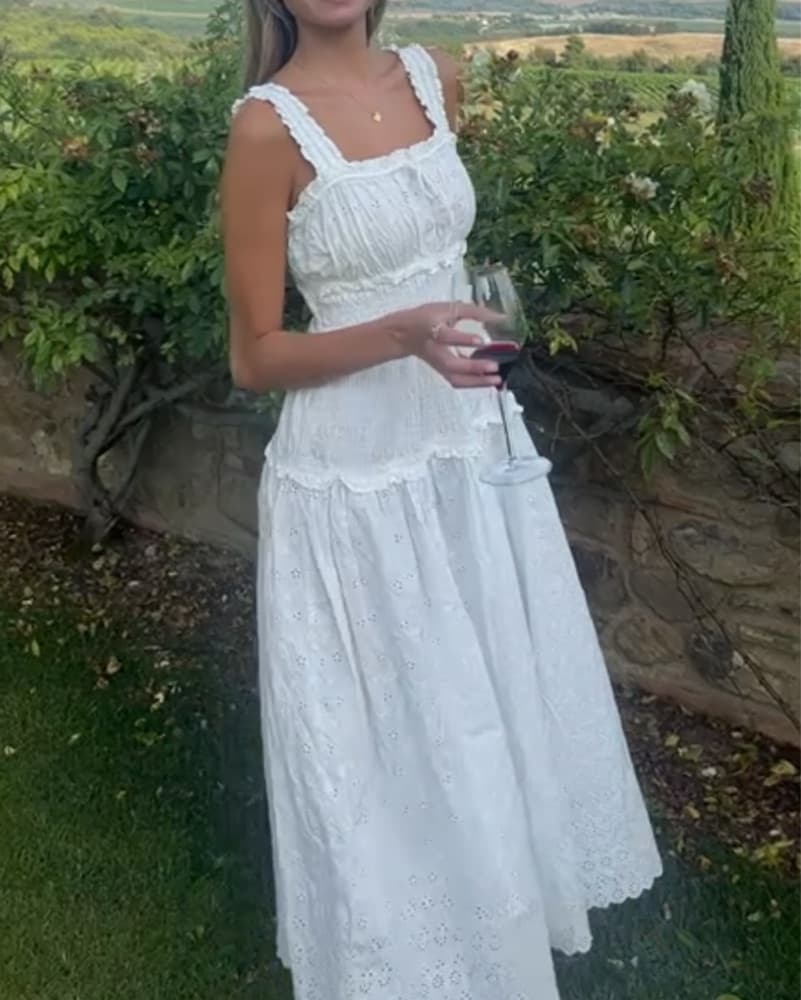 Gap X DOEN white Midi Dress - Image 2
