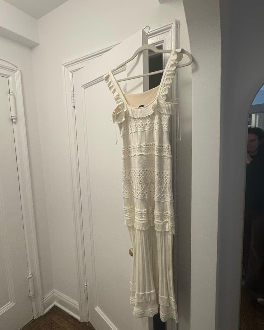 White Milly Cocktail Dress - Image 2