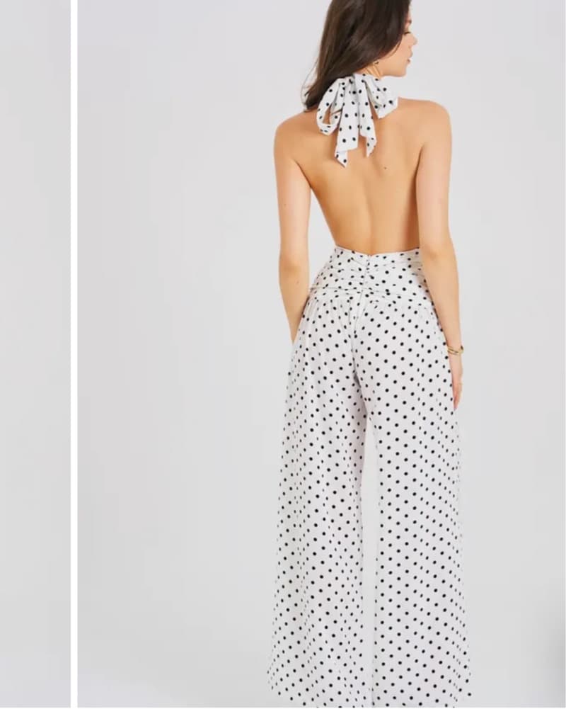 Chic Polka Dot Jumpsuit - Image 3
