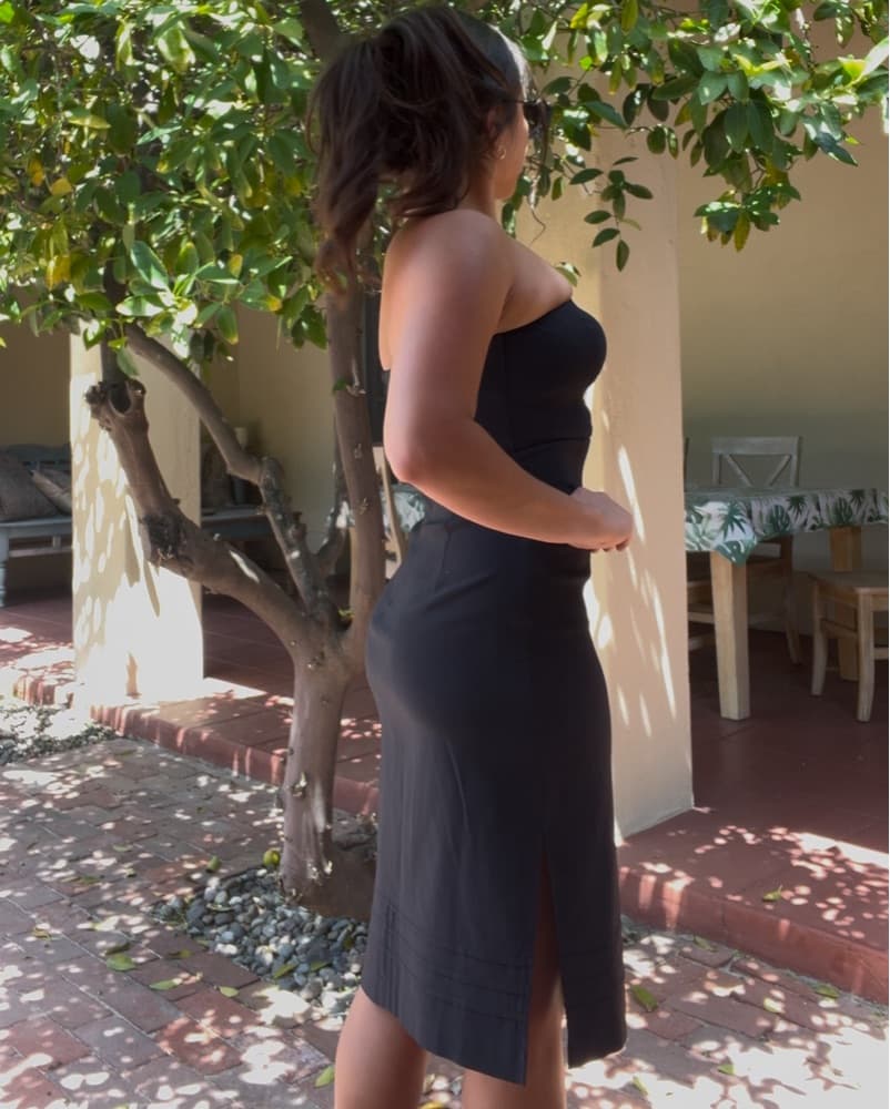 Stapless Black Dress - Image 1