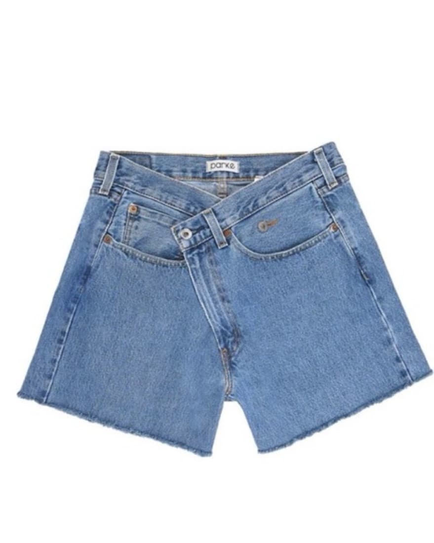 Parke Shortie Crossover Jean Short  - Image 1
