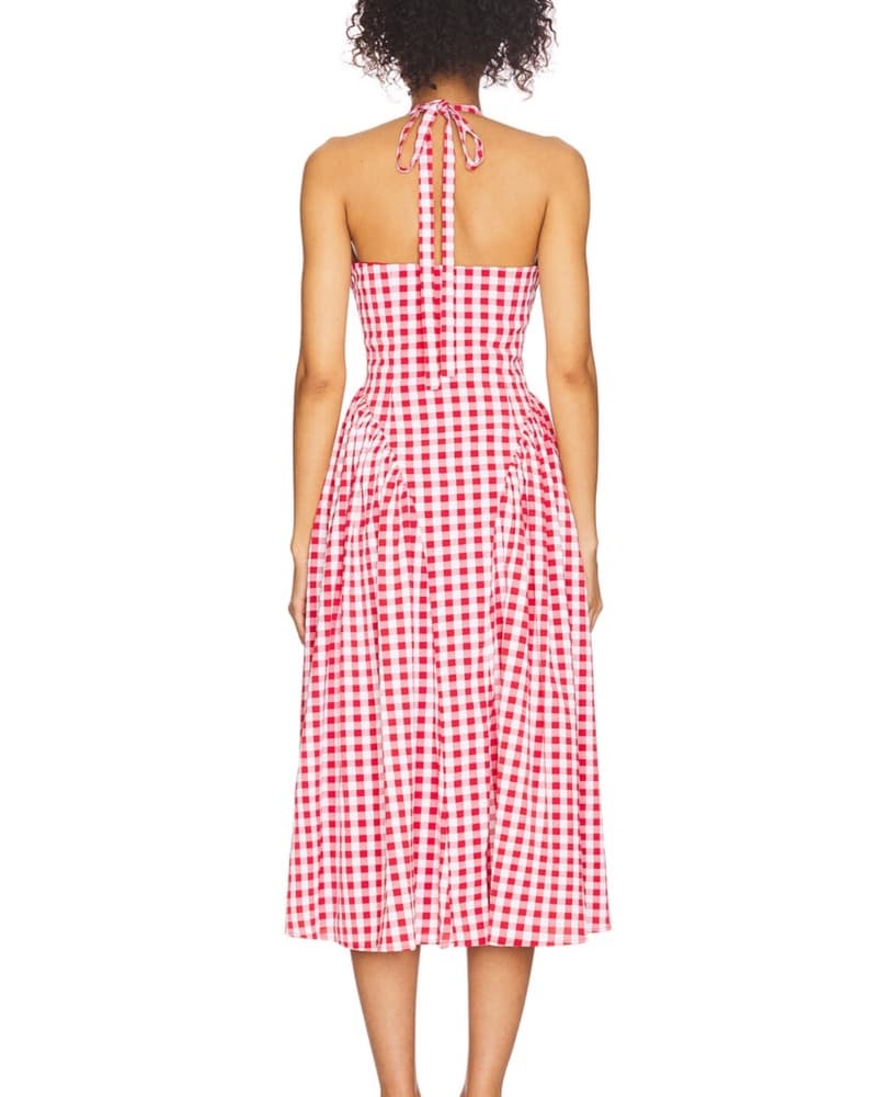 Gingham Halter Sundress - Image 2