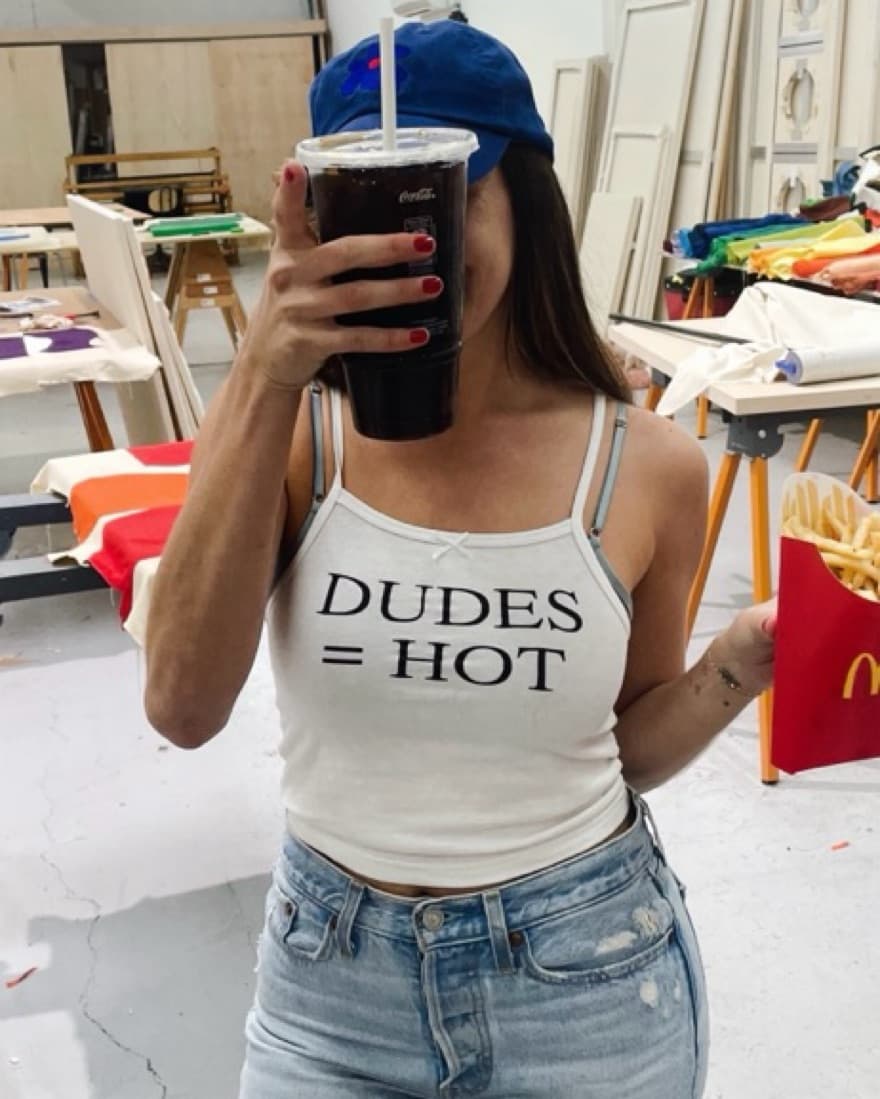 Praying Tank Top - Image 1
