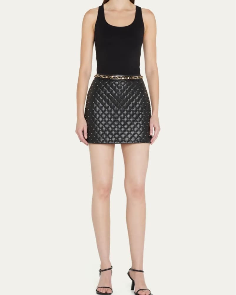 Alice & Olivia Riley Mini Skirt - Image 3