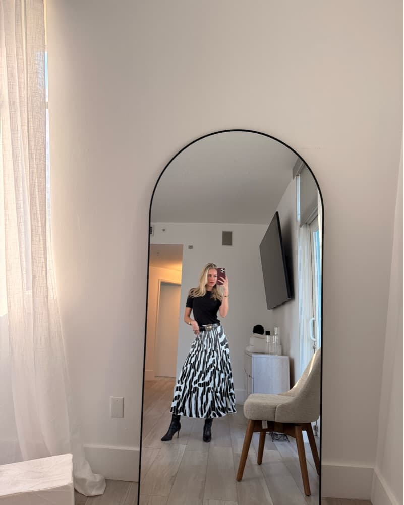 Proenza Schouler Zebra skirt - Image 4
