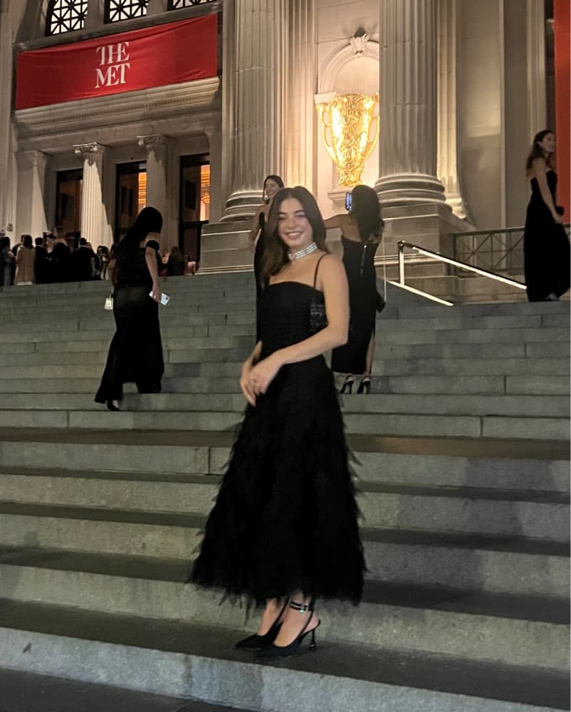 Vintage Black Gown - Image 2