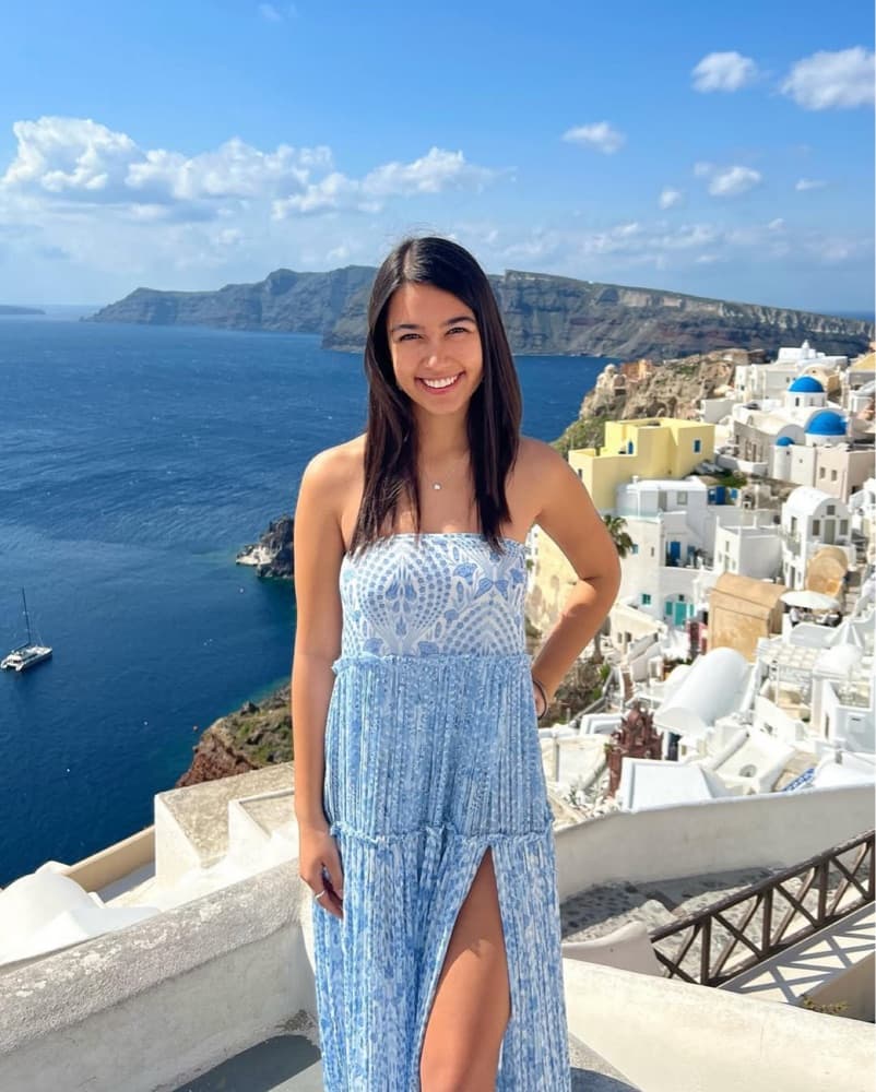 Strapless Blue Maxi Dress - Image 2