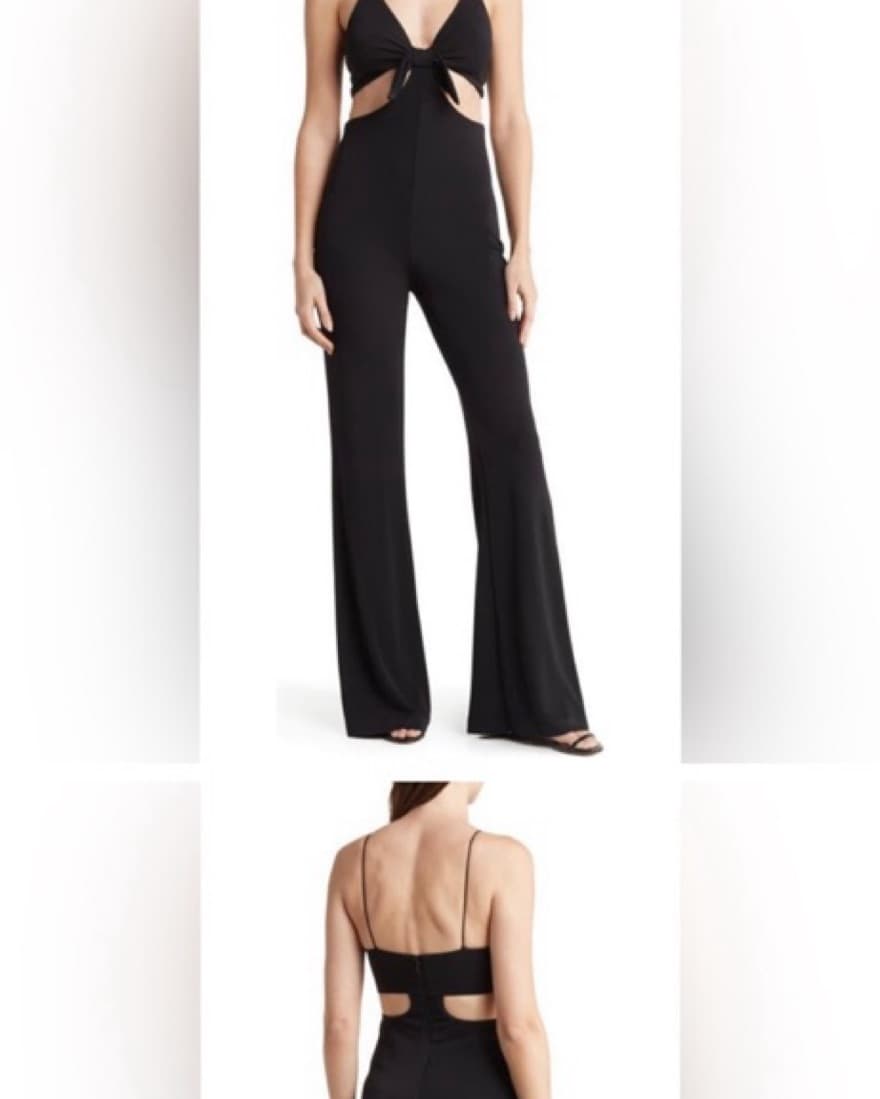 Alice And Olivia Havana Bow Jumpsuit - Image 3