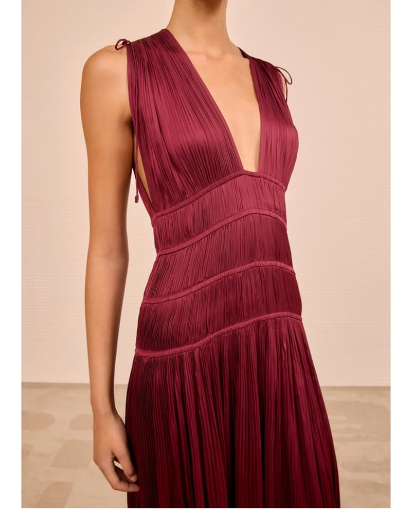 Ulla Johnson Tasneem Deep V Gown - Image 2