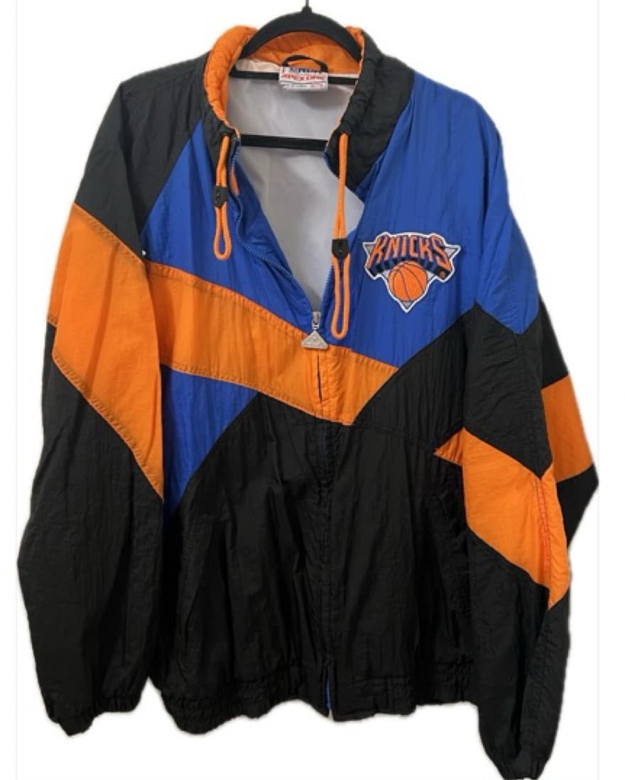 Vintage - 90s Knicks Windbreaker - Image 1