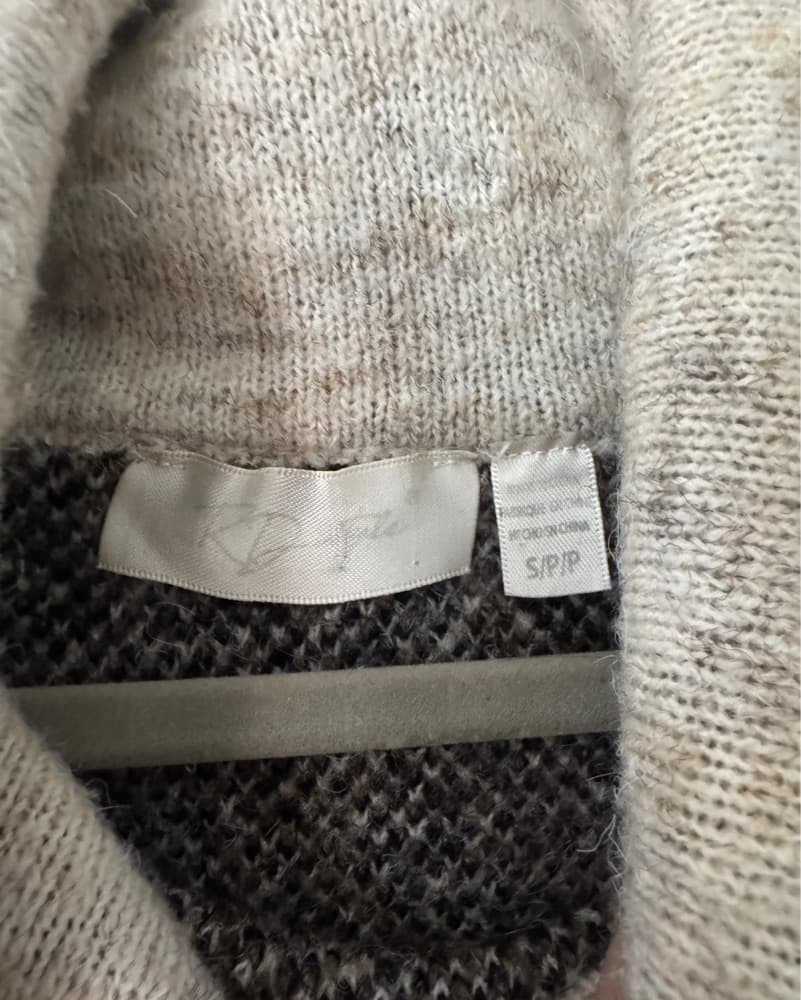 Leopard Print Turtleneck Sweater - Image 3