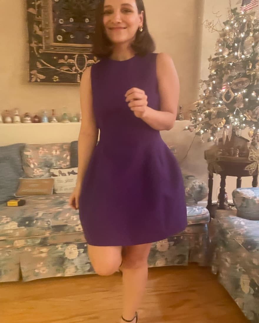 Purple Zara Dress - Image 2