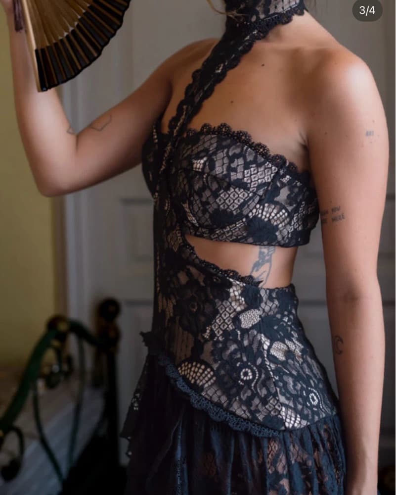 12th Tribe Princessa Lace Maxi Dress  - Image 3