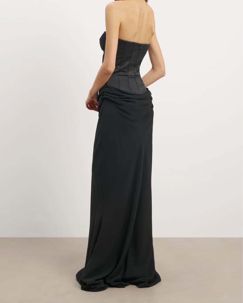 Satin Corset Gown - Image 2