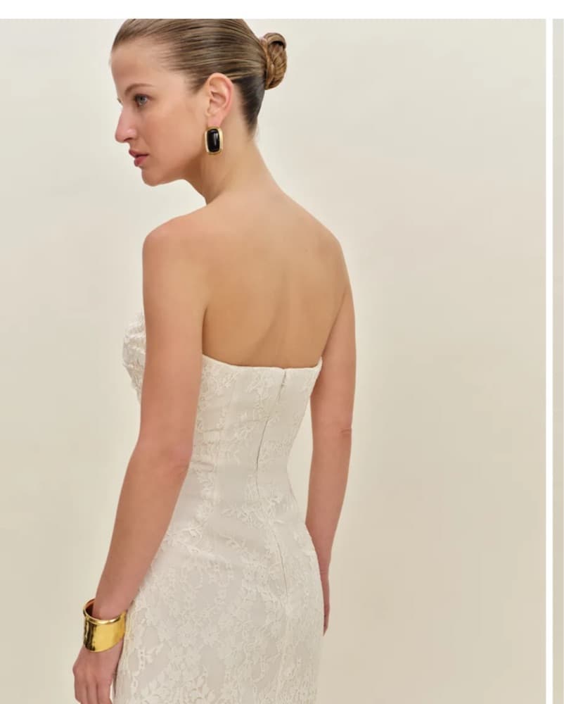Reformation Lace Dress - Image 2