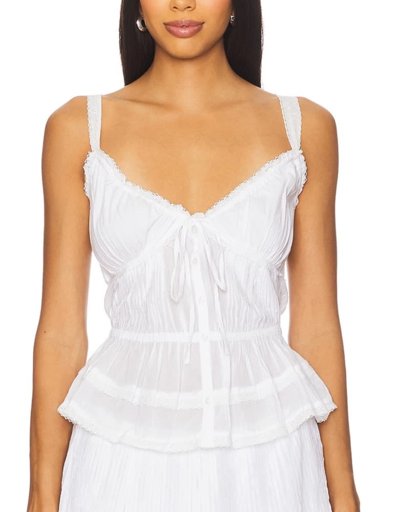 White Country Top - Image 1