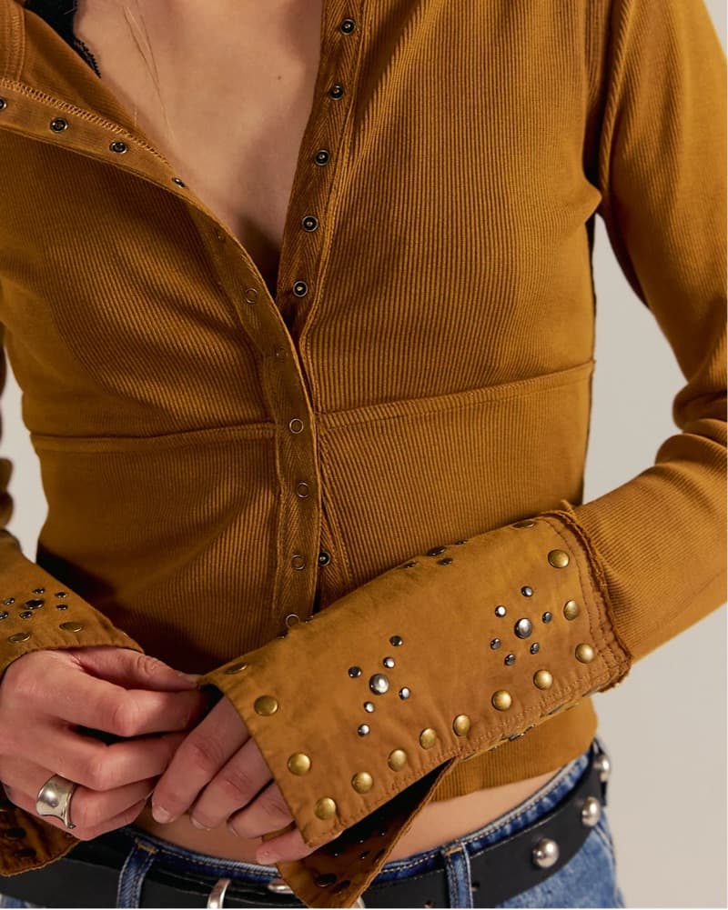 Free People Studded Top - Image 1