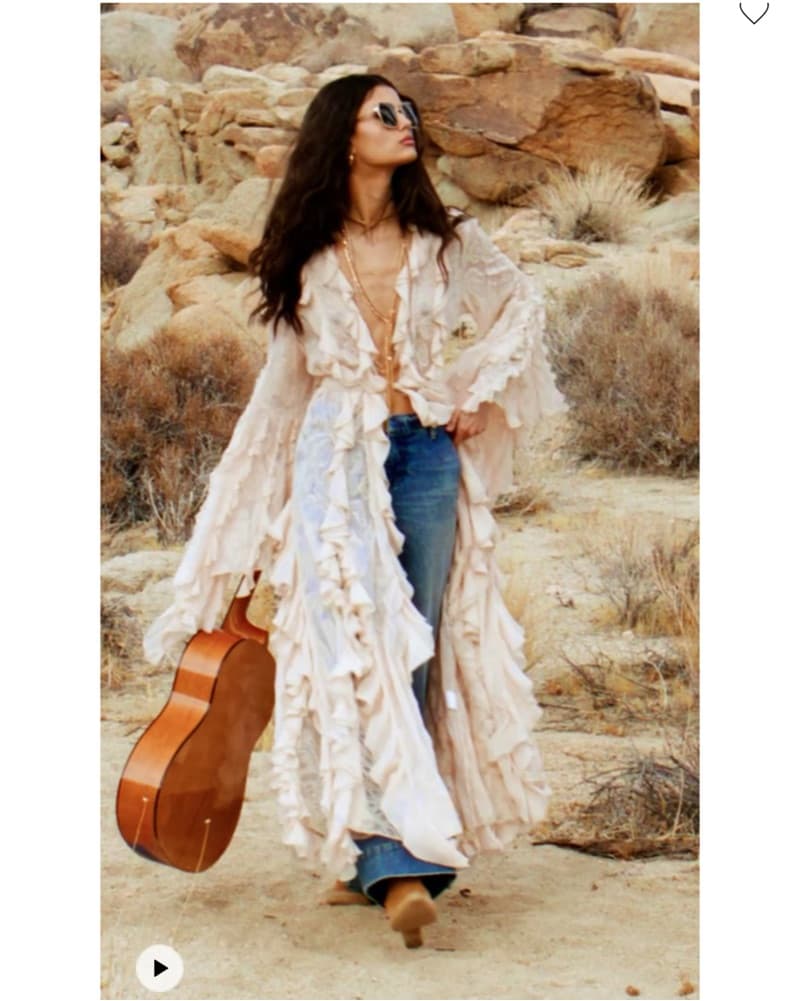 alice + olivia Ruffle Robe  - Image 1