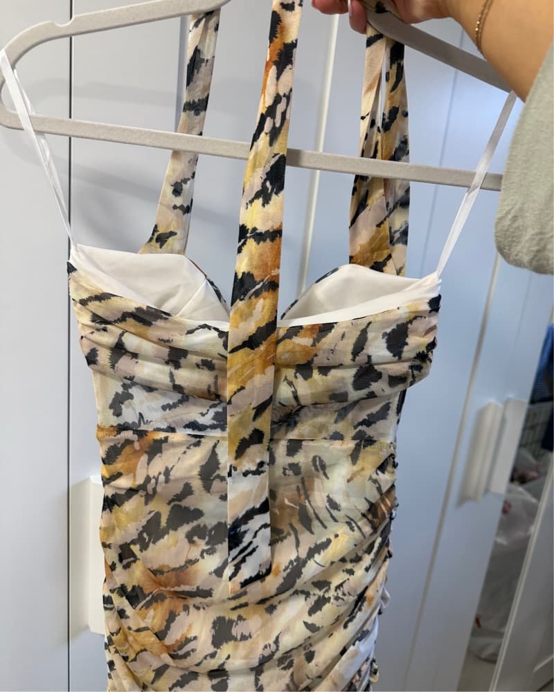 Cheetah Maxi Dress - Image 3
