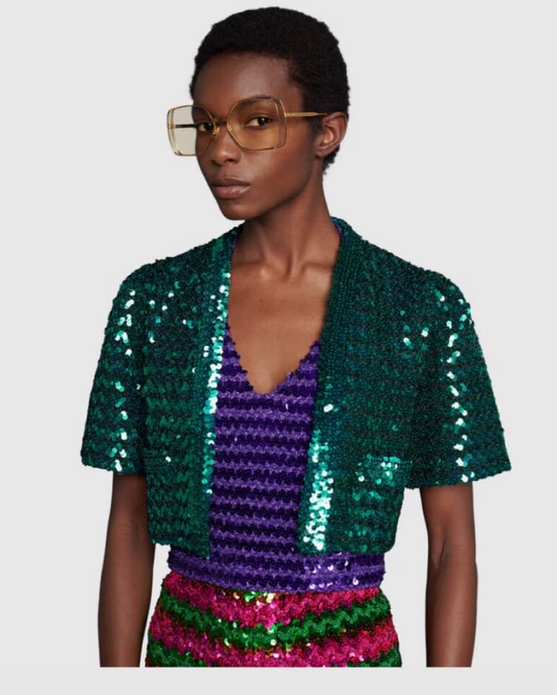Gucci Sequin Bolero - Image 3