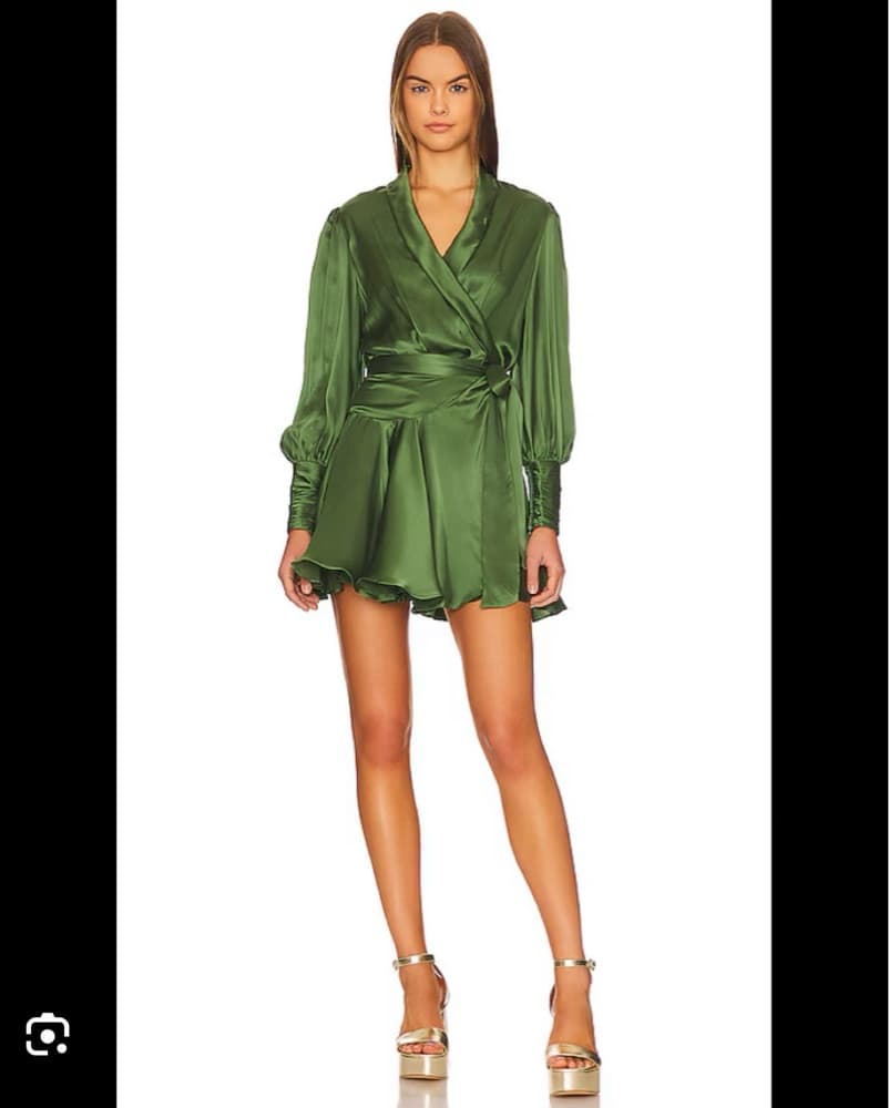 Zimmermann Silk Wrap Dress - Image 1