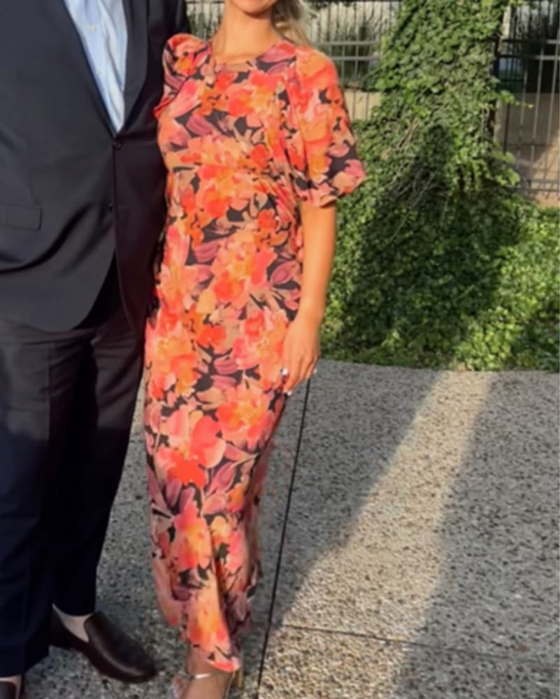 foral maxi dress - Image 1