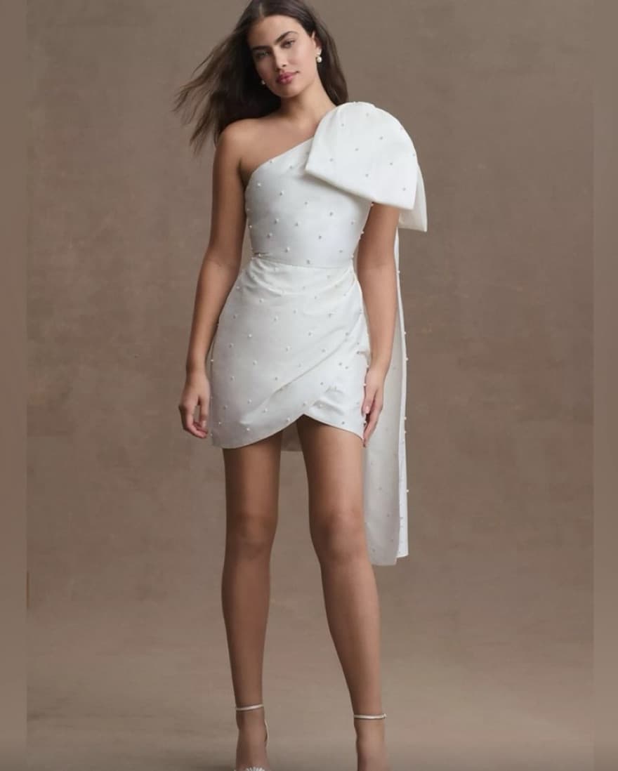 SACHIN & BABI PIPPA PEARL DRESS - Image 4