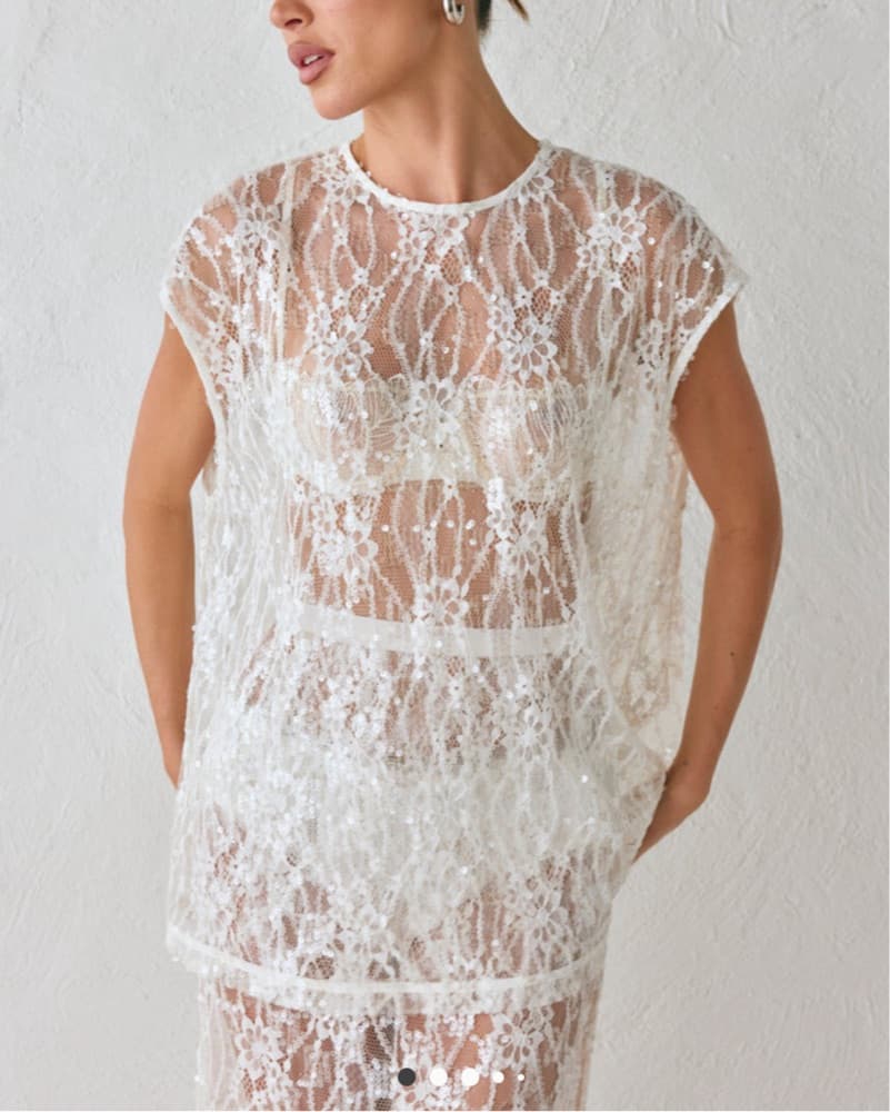 Devyn Sequin Top - Image 1