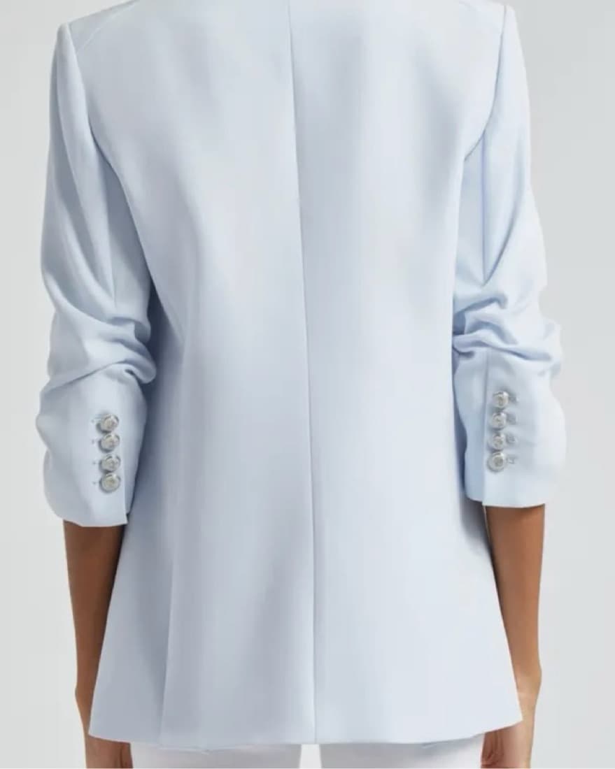 Veronica Beard Baby Blue Blazer - Image 2