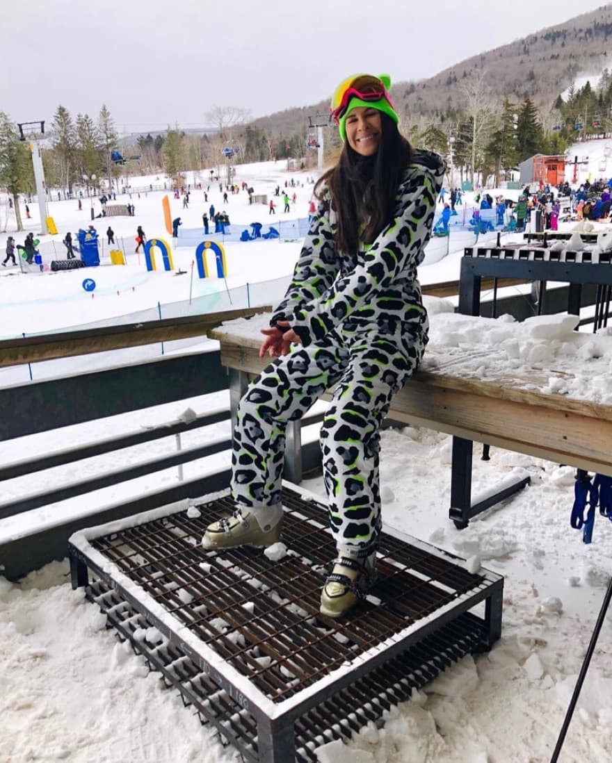 Leopard Ski Jumpsuit - Image 2