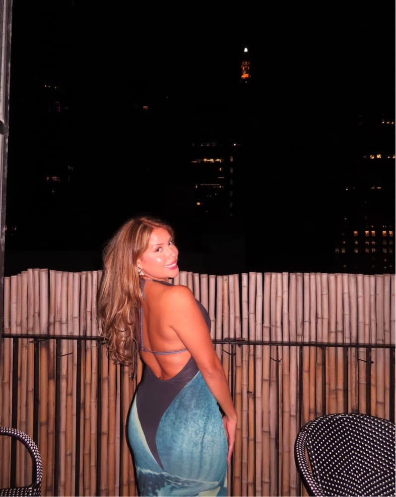 Murci Deep V Maxi dress - Image 1