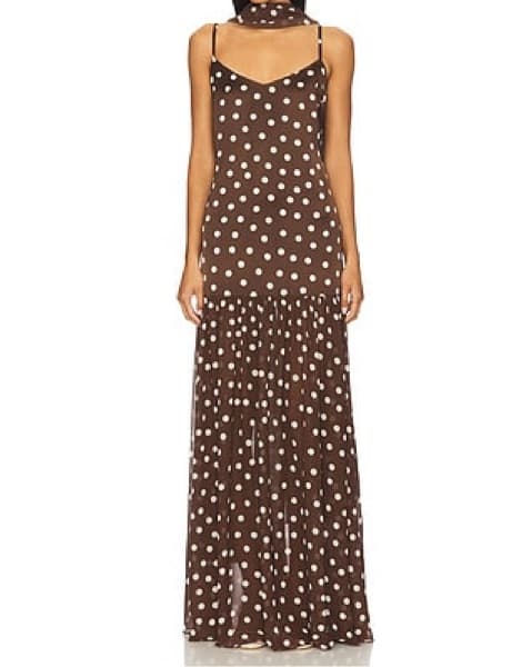 Show Me Your Mumu Polka Dot Midi - Image 2